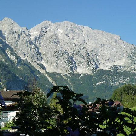 Pension Schoene Aussicht Kuchl Exterior foto